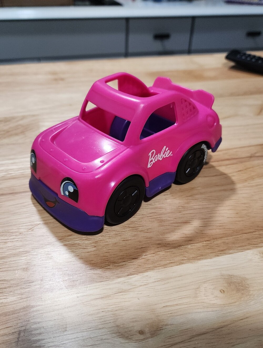 Little People Barbie Pink & Purple Toy Car